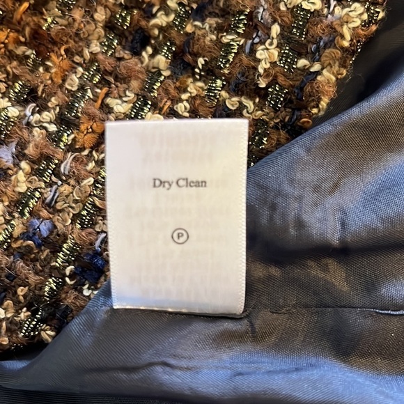 Coldwater Creek wool blend tweed jacket. Size 6P. - Picture 10 of 11
